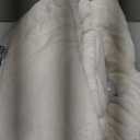 Bedsure Electric Blanket Twin - Soft Flannel Heated Blanket Twin Size, Fast Heating with 6 Time Settings (Up to 10H) & 6 Heat Settings, Warm Gift for Grandma (62x84 inches, Ivory)