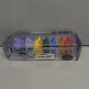 8 Pieces 8 Sizes Professional Color-Coded Attachment Guide Guard Combs, 1/8", 1/4", 3/8", 1/2", 5/8", 3/4", 7/8", 1" Compatible with Wahl Standard Full-Sized 5 Star Series Magic Clip Hair Clippers