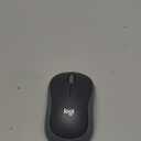 Logitech M185 Wireless Mouse, 2.4GHz with USB Mini Receiver, 12-Month Battery Life, 1000 DPI Optical Tracking, Ambidextrous PC/Mac/Laptop - Swift Grey