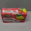 Country Time Ready to Drink Flavored with Other Natural Flavor Drink, 10 Pouches, for School Lunches and On-the-Go Hydration, Strawberry Lemonade, No Artificial Colors or Flavors, 6 fl oz EXP. 03/11/2027