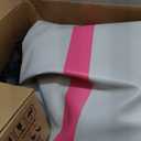 AWSUM Gymnastics Air Mat  Training Tumbling Mat 4/ 8 inches Thick Gymnastics Tracks with Electric Air Pump for Gym/ Cheerleading/ Water/ Yoga/ Home use (4*1*0.1M, Pink)