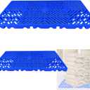 2Pcs rhombic pallet free splicing23.6x11.8x1.18IN Load capacity 4500LB, plastic pallet is suitable for home, pet floors,warehouses cargo stacking - pallets for sale Avoid wet cargo as much as possible