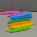 Nutty Toys Mini Pop Tubes - 8-Pack Sensory Toys - Creative STEM Learning for Kids & Toddlers - Connect & Pop! Top ADHD Autism Fidget 2026, Best Boy & Girl Valentines Day and Easter Basket Gifts Idea (Small)