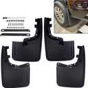 Mud Flaps for Ford F150 2025 2024 2023 2022 2021, Mud Flaps for Trucks for F-150 Mudflaps Splash Guards for 2025 Ford F150 Accessories, No Drilling Mud Guards, Set of 4