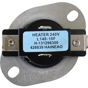 131298300 Dryer Cycling Thermostat L140-10F Auto-Reset Compatible with Frigidaire