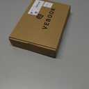 VEBOON Men's Polo Shirts Long and Short Sleeve Cotton Blend Heather Moisture Wicking Casual Collared Shirts (L)