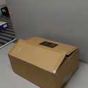 Goodluck 350 Piece Black Plastic Dinnerware Set for Party, Clear Disposable Plates for 50 Guests, Include: 50 Dinner Plastic Plates, 50 Dessert Plates, 50 Pre Rolled Napkins with Cutlery Set, 50 Cups