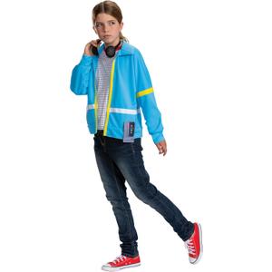 Disguise Tweens Max Mayfield Costume, Official Stranger Things Costume Jacket With Faux Headphones Accessory (L (10-12))