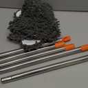 Wall Mop with 80 Inches Long Handle, Wall Cleaner Mop Tool for Window/Walls/Ceiling Fans/Dust/Baseboard/Floors Clean, 360 Ceilings Cleaner Tool Duster with Squeegee 6 Replacement Pads