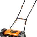 LawnMaster LMRM1602 Push Reel Lawn Mower 16-Inch 5-Blade