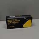 Glocusent 38 LED Clip On Light: 5W Eye Caring Book Lights for Reading at Night - 5 Color & 5 Brightness with a Remote, 30-Min Auto Off Timer, Multi-Purpose Clip Lamp for Bed Reading/Studying/Working (White)