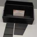 Large Mail Organizer Countertop,Farmhouse Desk and Kitchen Countertop Storage, Letter Sorter, Desk Mail and Bill Organizer, Desktop File and Paper Holder (Black)