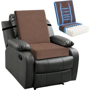Recliner Cushions for Elderly with Back Support 20x20x5 in, Coffee