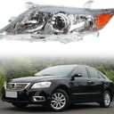 GXYWADY Headlight Assembly Replacement for 2010 2011 10 11 Camry Headlight TO2502191 81150-06500 Left Driver Side
