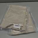 2 x 2 Pack Linen Bread Bag for Homemade Bread Container - Plastic Lined, 19.7 x 13.7 Inch Unbleached & Reusable Bread Storage for Bakery Baguette Picnic Wedding Wrapping Camping