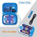 3 x LTGEM Case Compatible with LeapFrog PAW Patrol Learning Video Game, Hard Shell Travel Carrying Storage Bag - Blue(Case Only)