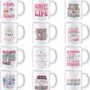 12 Pcs Dentist Graduation Gift Mug Bulk, Nurse Dental Assistant Gifts 11oz Ceramic Coffee Mug for Nurses Doctor Dentistry Medical Assistant Students Graduation Gift for Men Women