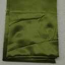 Bedsure Satin Pillowcase for Hair and Skin Queen - Olive Green Silky Pillowcase 2 Pack with Envelope Closure, Similar to Silk Pillow Cases, Gifts for Women Men, 20x30 Inches