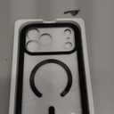 Miracase for iPhone 17 Pro Max Case 6.9" Full-Body Phone Case with Built-in Glass Screen Protector& Full Camera Protector, Camera Control [Magnetic with MagSafe] Drop Proof 17 ProMax Cover, Black