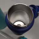 Kerilyn 12oz Kids Water Bottle 2 Pack, Stainless Steel Insulated Water Bottle Bulk, Toddler Cups with Straws Leak-Proof, Kids Water Bottles for School Boys Girls, BPA Free, Blue+Green 2 Piece Set