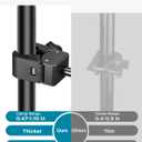 InnoGear Mic Stand Phone Holder, Flexible Gooseneck Mount Clamp for Microphone Boom Arm Tube Pipes Music Accessories for iPhone 16 15 14 13 12 MAX Pro Samsung Galaxy All Smartphones