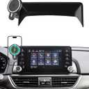 PZK Car Phone Mount for Honda Accord 2018-2022 Sport SE/EX/EX-L/Touring/LX Accessories 10th Gen Accord for 8-inch Screen Magnetic 15W Fast Wireless Charger Phone Holder 360 Rotation with Stroage Box