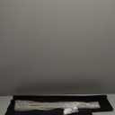 WOPITUES Floating Shelves with Gold Metal Guardrail, Shelves for Wall Decor Set of 3, Wall Shelves for Bedroom, Bathroom, Kitchen, Living Room, Plants, Picture Frames, Art- Black and Gold (15.7 inch)