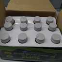 Kangaroo 12 Pack Slime Toy (Glow in Dark Slime), 12 Bottles Glow Slime, Blue, Yellow & Green