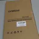 OYMSAE 12W Solar Car Battery Charger Portable 12V Trickle Battery Charger & Maintainer Waterproof Solar Panel for Car Boat Automotive RV