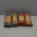 Momcozy Muslin Swaddle Blankets for Baby Boys and Girls, 4-Pack Breathable and Skin-Friendly Receiving Blanket Wrap, Baby Essentials, Registry & Gift, 47 x 47 inches (Brown)