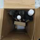 KAMANINA 1 Inch Double Curtain Rods 66 to 120 Inches (5.5-10 Feet) Telescoping Heavy Duty Drapery Rod for Windows 54 to 115, Netted Texture Finials, Black