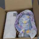 The Honest Company Comfort Dry Overnight Diapers, Up to 12 Hours Protection, Hypoallergenic, Cozy Cloud + Star Signs, Club Box Size 5 (27+ lbs), 40 Count