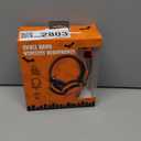 Skull Hand Wireless Headphones, Orange and Bla