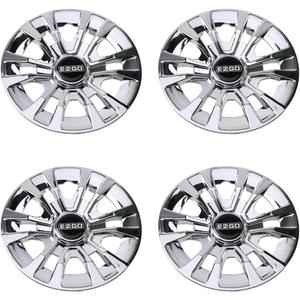 Golf Cart Hubcaps Wheel Covers and Tires Center Caps 8 Inch, Set of 4 Golf Cart Hub Caps (E-Z GO Golf Cart Wheels)
