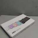 Trueque Wireless Keyboard and Mouse Combo - Full-Size Quiet Keyboard with Palm Rest, Phone Holder, Multimedia Keys, Power Switch, Compatible with Windows, Chrome OS, PC, Laptop (Batteries Included) (Black)