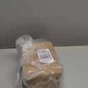 Geetery 5 Pcs Wooden Books Decor for Home with 2 Rattan Balls Fake Modern City Stack Book Aesthetic for Living Room Farmhouse Coffee Table Shelf Decor