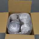 Hioasis 200Pcs 9OZ Clear Cups - Plastic Disposable Cups with Gold Trim, Heavy Duty & BPA-free for Party, Wedding, Reception