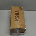 KSIIA Orthopedic Dog Bed Crate Waterproof Pet Mats for Medium Dogs Deluxe Plush Washable Pet Bed with Egg Crate Foam & Removable Cover, 29 x 18 Inch, Brown