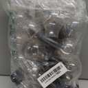 14ft Battery Operated 20 Hanging Bulb 100 LED String Lights, Vintage Commercial Battery Outdoor Lights for Indoor Outdoor Decorations Home, Bedroom, Patio, Balcony, Christmas Party (8 Modes)