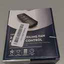 Universal Ceiling Fan Remote Control Kit,Hampton Bay Fan Remote Kit Replacement for Hunter,Harbor Breeze, Home Decorators,3-Speed, Light Dimming,Time Delay, KUJCE10320/TR222A,2AAZPHD3/HD3,98130,TX028C