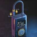 Fanttik X9 Pro Portable Tire Inflator for Compact Car, 1Min Jet-Inflate Electric Bike Pump with Digital Tire Pressure Gauge, 150PSI Air Compressor for Electric Bikes, Motorcycle, Ball, Mechanical Gray