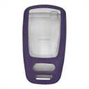TANGSEN Smart Key Fob Case Blue TPU Protective Cover Compatible with Audi A4 A5 A6 Q5 Q7 R8 RS4 S5 SQ5 SQ7 TT TTS 3 5 Button Keyless Entry Remote Control Accessories (Purple)