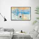 20x30 Assembled Canvas Frame for 0.6"-0.9" Deep Stretched Canvas, 0.75" Depth Floating Frame, Black(1PCS,Aluminum)