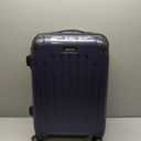 Kenneth Cole REACTION Renegade Luggage Expandable 8-Wheel Spinner Lightweight Hardside Suitcase, Navy Blue, 20-Inch Carry On