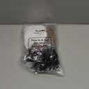 Bencailor Shiny Thigh High Stockings Oil Silicone Lace Top Sheer Tights Over Knee Stockings for Women (Large, Black, Red, Brown, White)