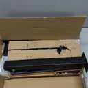 TigerDad Mobile Adjustable Height Laptop Stand PC Computer Portable Notebook Swivel Laptop Desk Rolling Table Desk Cart Tiltable with Wheels Casters& Mouse Pad Table (Wood)