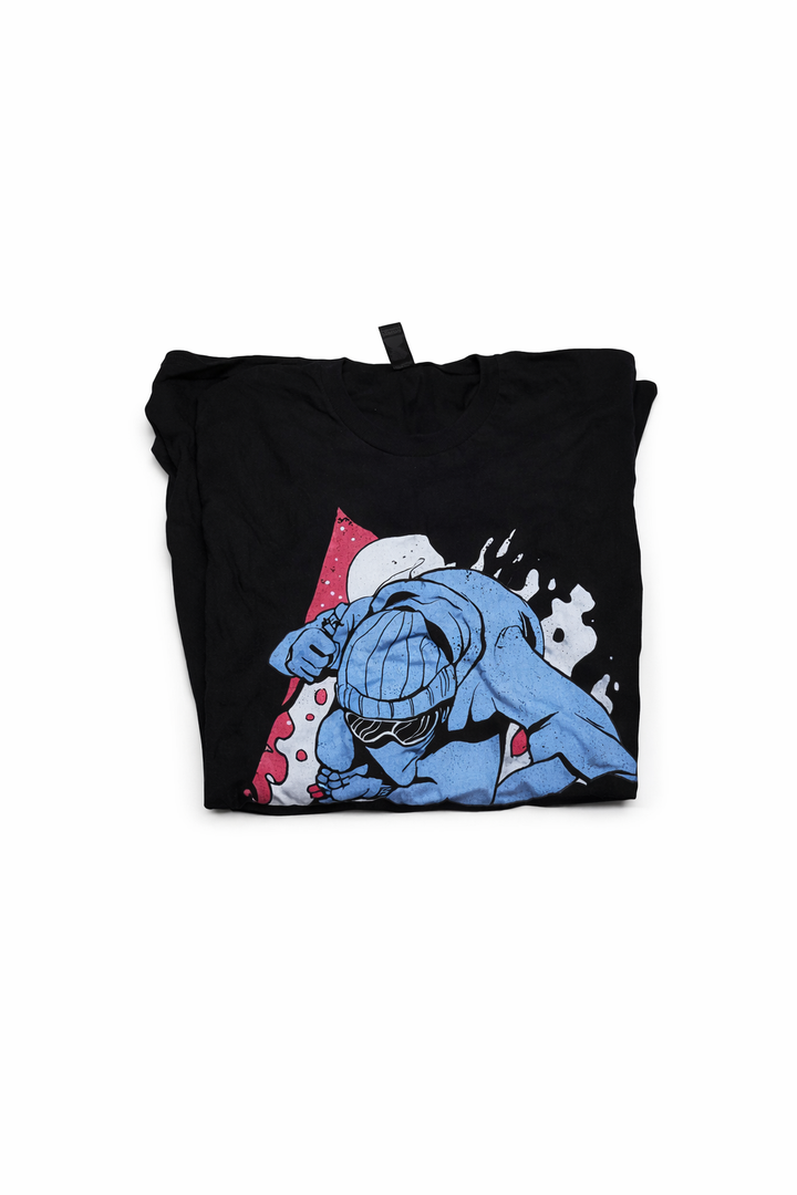 Gildan Retro Ski Vintage 80s 90s Skiing Outfit T-Shirt, L