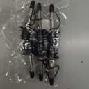 Pafusen 6 Pack Liquor Bottle Pourers, Liquor Pour Spout for Liquor Bottles, Stainless Steel Olive oil Dispenser Spout, Alcohol Pourer Spouts Dust Caps Covers Fixed, Sliver (Silver)