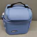 Coleman Pro 16-Can Premium Soft Cooler Lunchbox, Fully Insulated Lid & Body Stays Cold up to 30 Hours, Great for Camping, Tailgating, Parties, Sports, Concerts, Lunches & More (Blue Sky)