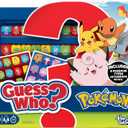 Guess Who? Pokmon Edition Game | 48 Pokmon | Fun Kids Board Games for Families | 2 Players | 15 Mins. | Travel Friendly | Ages 6+
